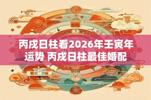 丙戌日柱看2026年壬寅年运势 丙戌日柱最佳婚配 丙戌日柱看2026年壬寅年运势 丙戌日柱最佳婚配