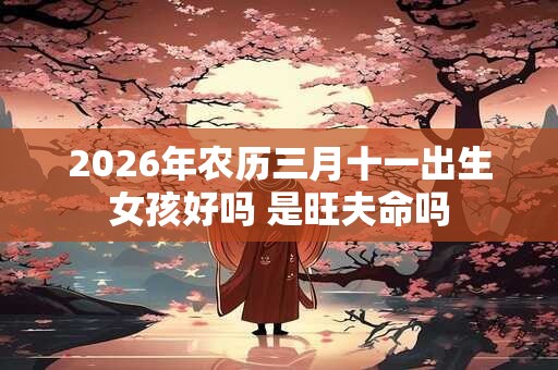 2026年农历三月十一出生女孩好吗 是旺夫命吗