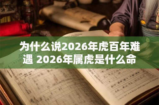 为什么说2026年虎百年难遇 2026年属虎是什么命 为什么说2026年虎百年难遇 2026年属虎是什么命