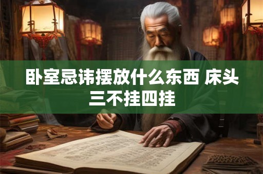 卧室忌讳摆放什么东西 床头三不挂四挂 卧室忌讳摆放什么东西 床头三不挂四挂