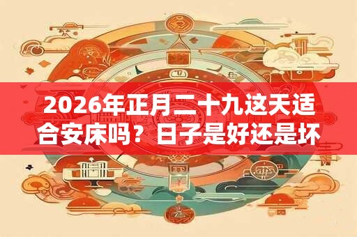 2026年正月二十九这天适合安床吗?日子是好还是坏? 2026年正月二十九这天适合安床吗?日子是好还是坏?