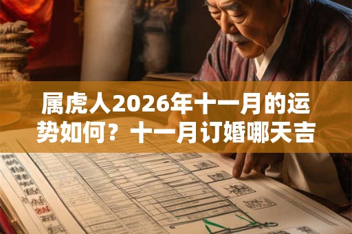 属虎人2026年十一月的运势如何？十一月订婚哪天吉利？
