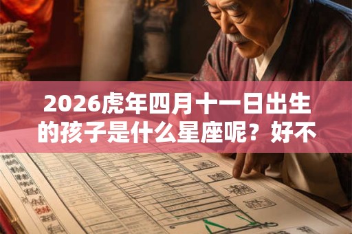 2026虎年四月十一日出生的孩子是什么星座呢？好不好？