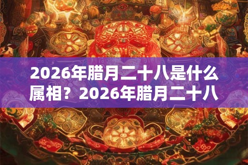 2026年腊月二十八是什么属相？2026年腊月二十八出生好不好？