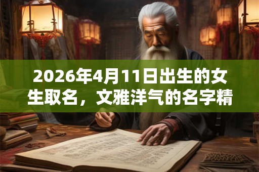 2026年4月11日出生的女生取名，文雅洋气的名字精选