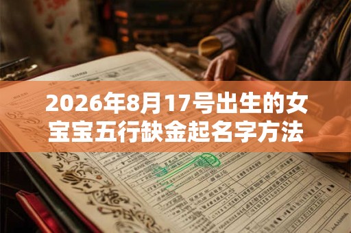 2026年8月17号出生的女宝宝五行缺金起名字方法 2026年8月17号出生的女宝宝五行缺金起名字方法