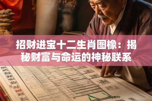 招财进宝十二生肖图橡：揭秘财富与命运的神秘联系