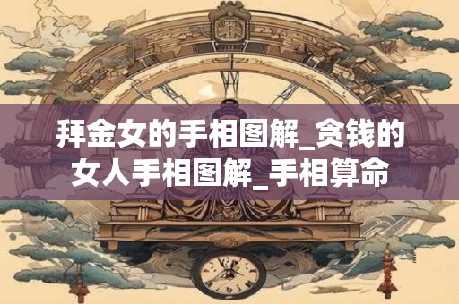 拜金女的手相图解_贪钱的女人手相图解_手相算命 拜金女的手相图解_贪钱的女人手相图解_手相算命