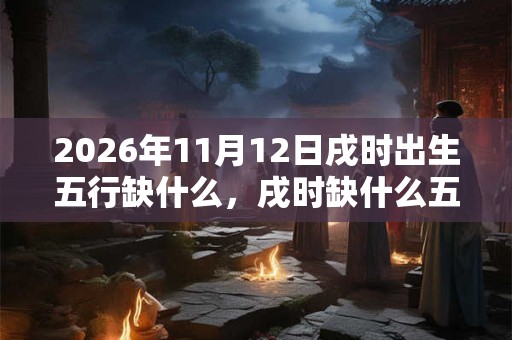 2026年11月12日戌时出生五行缺什么，戌时缺什么五行