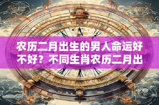 农历二月出生的男人命运好不好？不同生肖农历二月出生命运