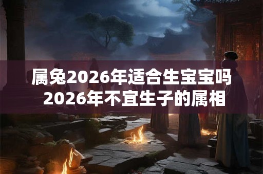 属兔2026年适合生宝宝吗 2026年不宜生子的属相 属兔2026年适合生宝宝吗 2026年不宜生子的属相