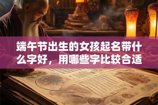 端午节出生的女孩起名带什么字好,用哪些字比较合适 端午节出生的女孩起名带什么字好,用哪些字比较合适
