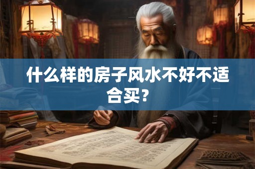什么样的房子风水不好不适合买？