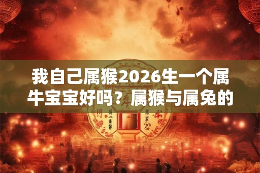 我自己属猴2026生一个属牛宝宝好吗？属猴与属兔的合不合？