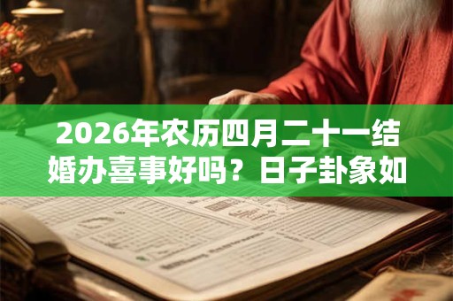 2026年农历四月二十一结婚办喜事好吗？日子卦象如何？