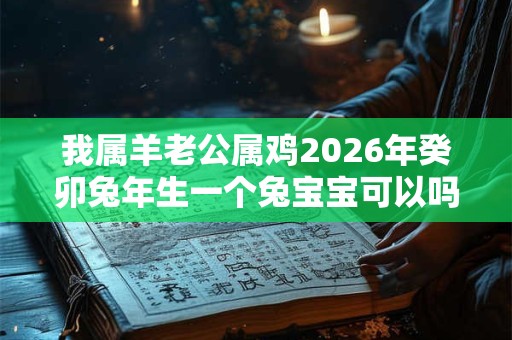 我属羊老公属鸡2026年癸卯兔年生一个兔宝宝可以吗？