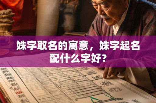 姝字取名的寓意，姝字起名配什么字好？