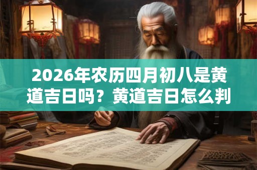 2026年农历四月初八是黄道吉日吗?黄道吉日怎么判断? 2026年农历四月初八是黄道吉日吗?黄道吉日怎么判断?