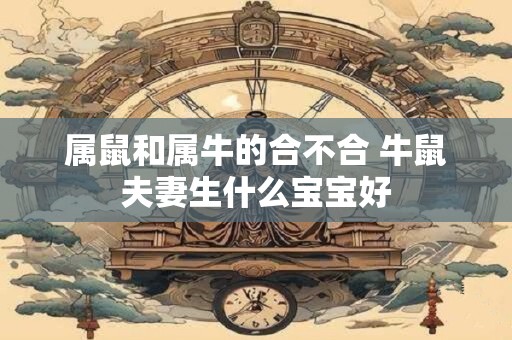 属鼠和属牛的合不合 牛鼠夫妻生什么宝宝好