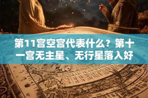 第11宫空宫代表什么？第十一宫无主星、无行星落入好不好？