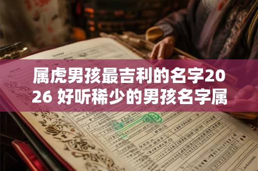 属虎男孩最吉利的名字2026 好听稀少的男孩名字属虎