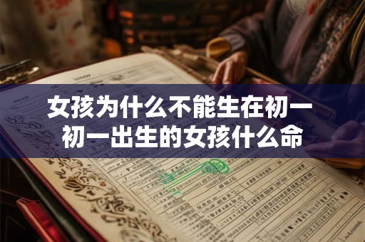 女孩为什么不能生在初一 初一出生的女孩什么命