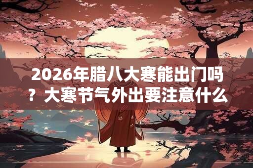 2026年腊八大寒能出门吗？大寒节气外出要注意什么？