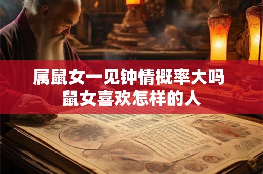 属鼠女一见钟情概率大吗 鼠女喜欢怎样的人