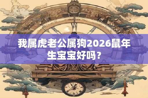 我属虎老公属狗2026鼠年生宝宝好吗？