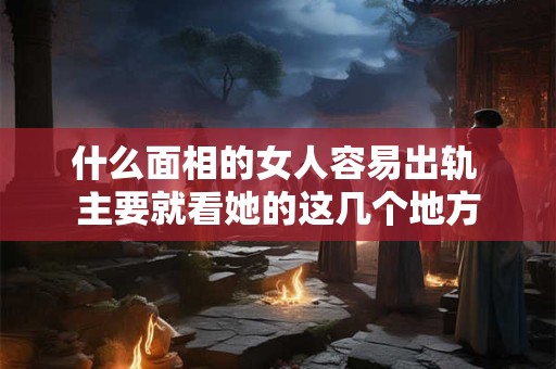 什么面相的女人容易出轨 主要就看她的这几个地方