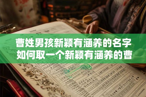 曹姓男孩新颖有涵养的名字 如何取一个新颖有涵养的曹姓男孩名字 曹姓男孩新颖有涵养的名字 如何取一个新颖有涵养的曹姓男孩名字