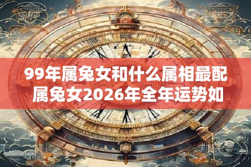 99年属兔女和什么属相最配 属兔女2026年全年运势如何 99年属兔女和什么属相最配 属兔女2026年全年运势如何