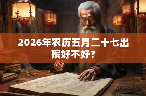 2026年农历五月二十七出殡好不好？