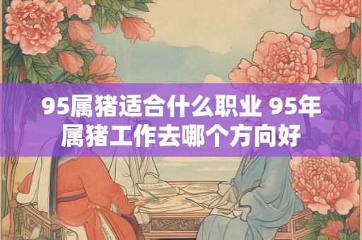 95属猪适合什么职业 95年属猪工作去哪个方向好