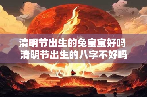 清明节出生的兔宝宝好吗 清明节出生的八字不好吗