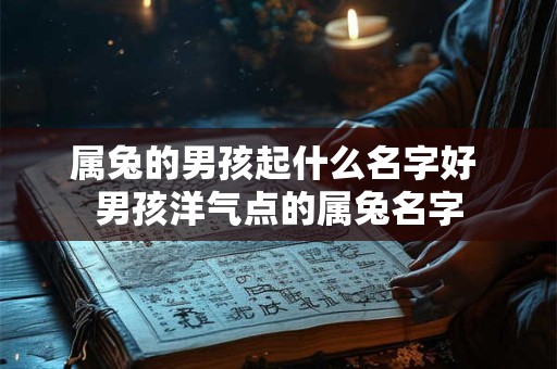 属兔的男孩起什么名字好 男孩洋气点的属兔名字 属兔的男孩起什么名字好 男孩洋气点的属兔名字