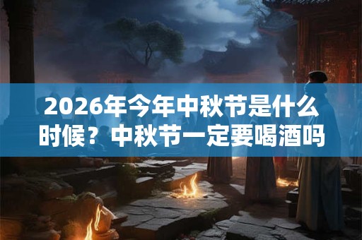2026年今年中秋节是什么时候?中秋节一定要喝酒吗?中秋节要喝什么酒? 2026年今年中秋节是什么时候?中秋节一定要喝酒吗?中秋节要喝什么酒?