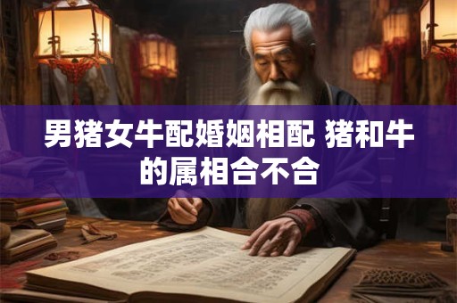 男猪女牛配婚姻相配 猪和牛的属相合不合