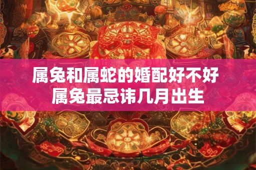 属兔和属蛇的婚配好不好 属兔最忌讳几月出生