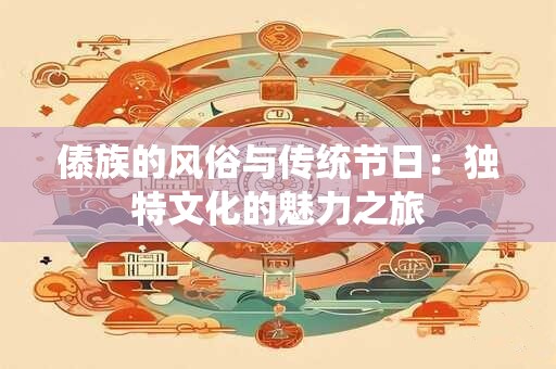 傣族的风俗与传统节日:独特文化的魅力之旅 傣族的风俗与传统节日:独特文化的魅力之旅