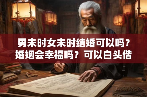 男未时女未时结婚可以吗?婚姻会幸福吗?可以白头偕老? 男未时女未时结婚可以吗?婚姻会幸福吗?可以白头偕老?