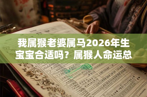 我属猴老婆属马2026年生宝宝合适吗?属猴人命运总概 我属猴老婆属马2026年生宝宝合适吗?属猴人命运总概