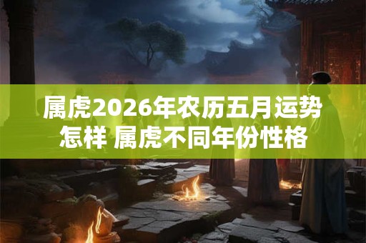 属虎2026年农历五月运势怎样 属虎不同年份性格 属虎2026年农历五月运势怎样 属虎不同年份性格