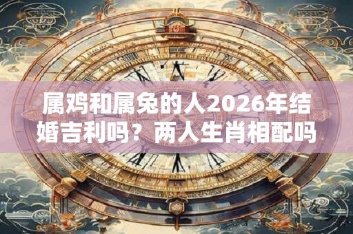 属鸡和属兔的人2026年结婚吉利吗？两人生肖相配吗？