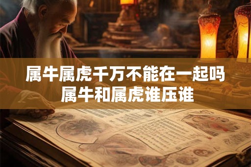 属牛属虎千万不能在一起吗 属牛和属虎谁压谁