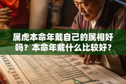 属虎本命年戴自己的属相好吗？本命年戴什么比较好？