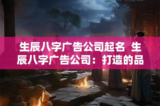 生辰八字广告公司起名  生辰八字广告公司：打造的品牌形象