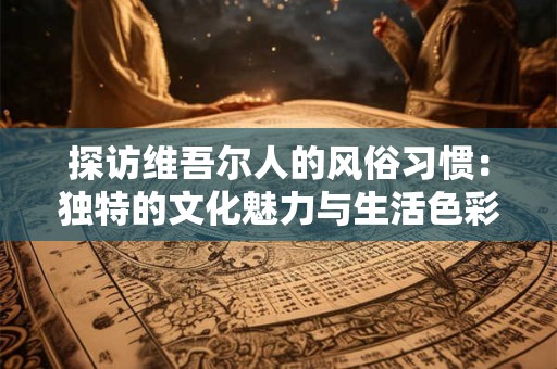 探访维吾尔人的风俗习惯:独特的文化魅力与生活色彩 探访维吾尔人的风俗习惯:独特的文化魅力与生活色彩