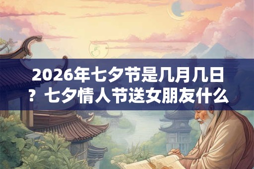 2026年七夕节是几月几日？七夕情人节送女朋友什么花？