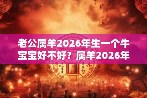 老公属羊2026年生一个牛宝宝好不好？属羊2026年犯太岁吗？